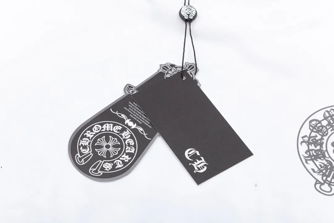 Chrome Hearts/ Logo Same Style T Versatile : White Size：XS~L